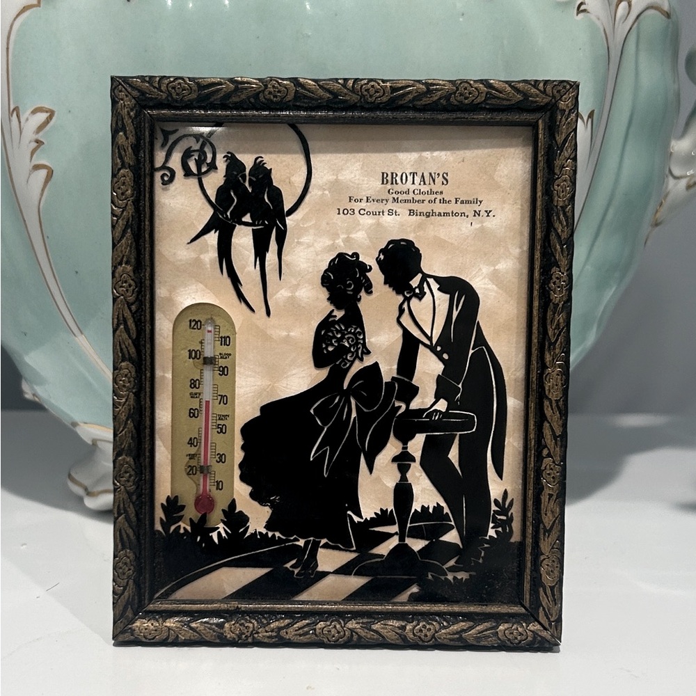 1930s/40s promotional thermometer